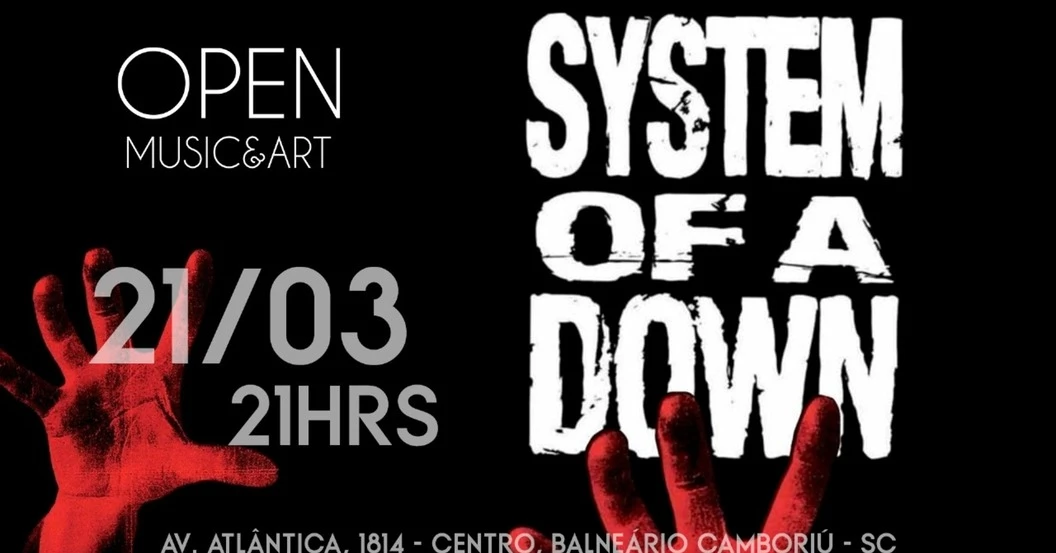 System Of Down Cover - Open Music&Art