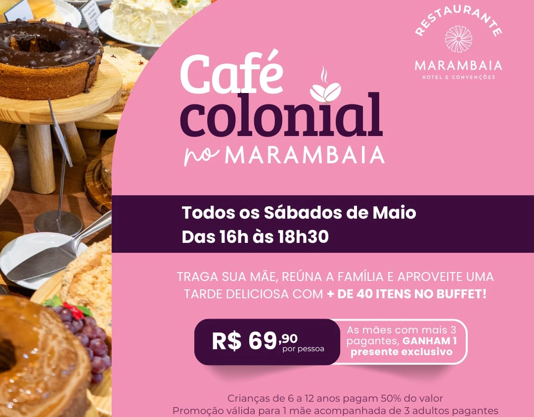 Café Colonial no Marambaia