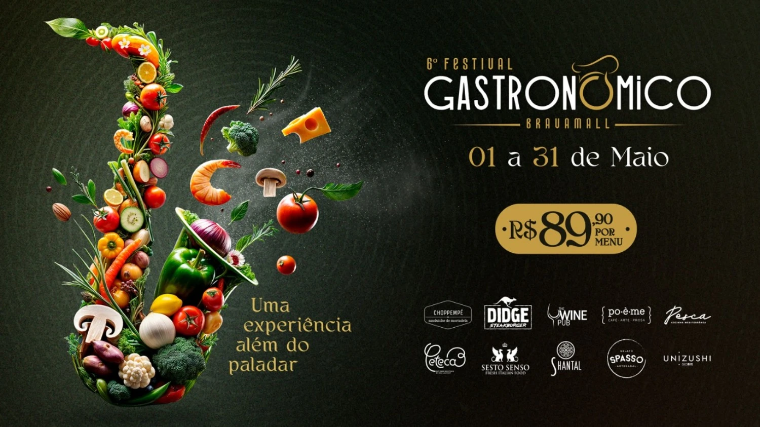 6° Festival Gastronômico - Bravamall