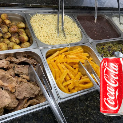 REFRIGERANTE GRÁTIS NO BUFFET LIVRE